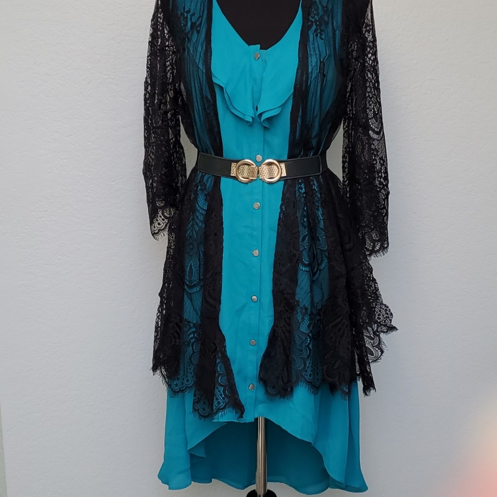 Black Lace Shawl